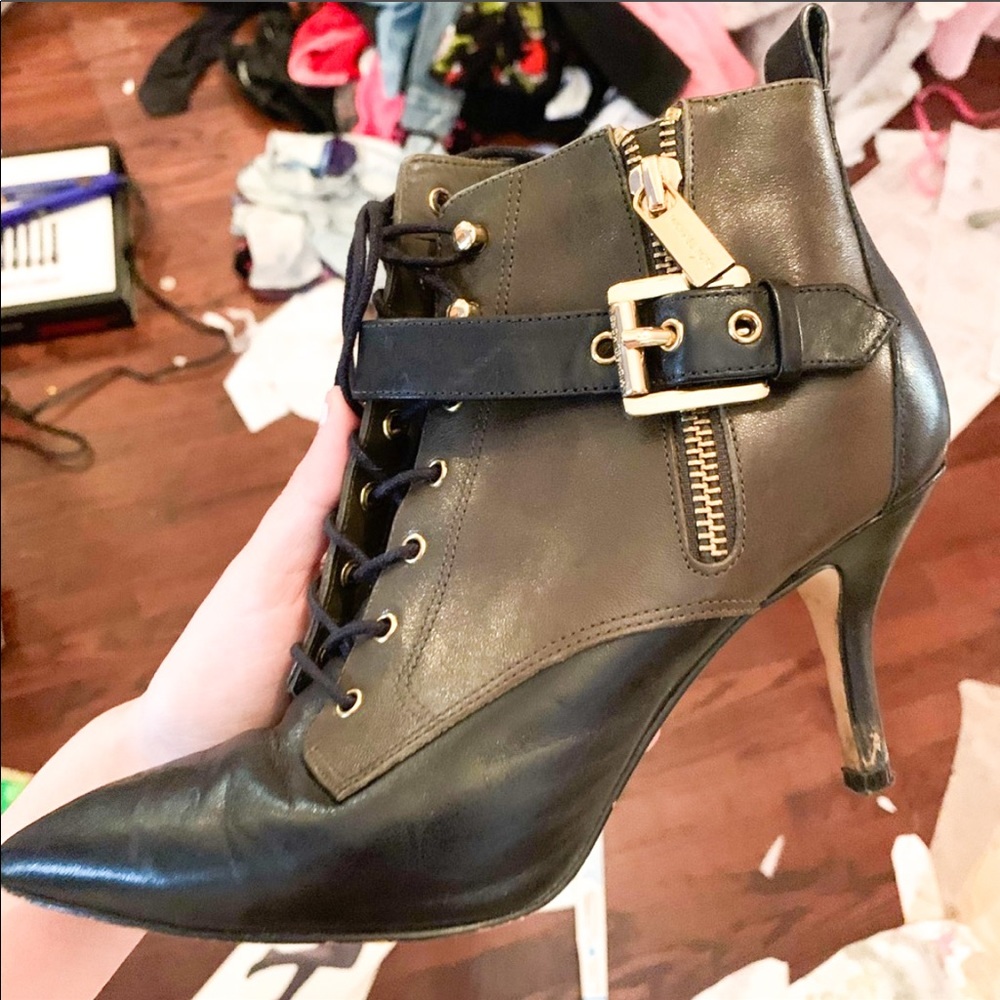 RARE Michael Kors pointed booties heels